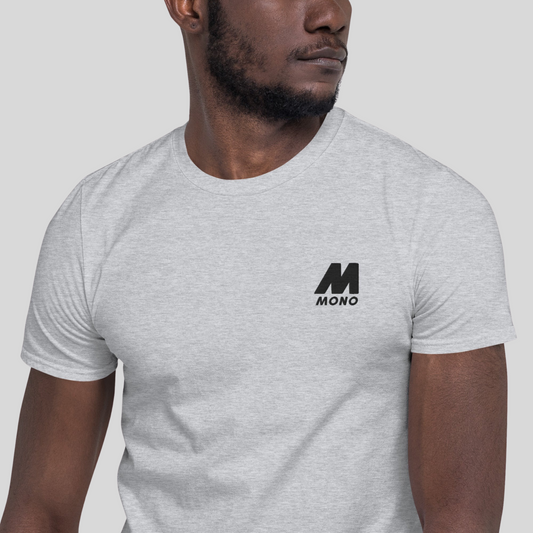 Mono Black T-Shirt - Grey