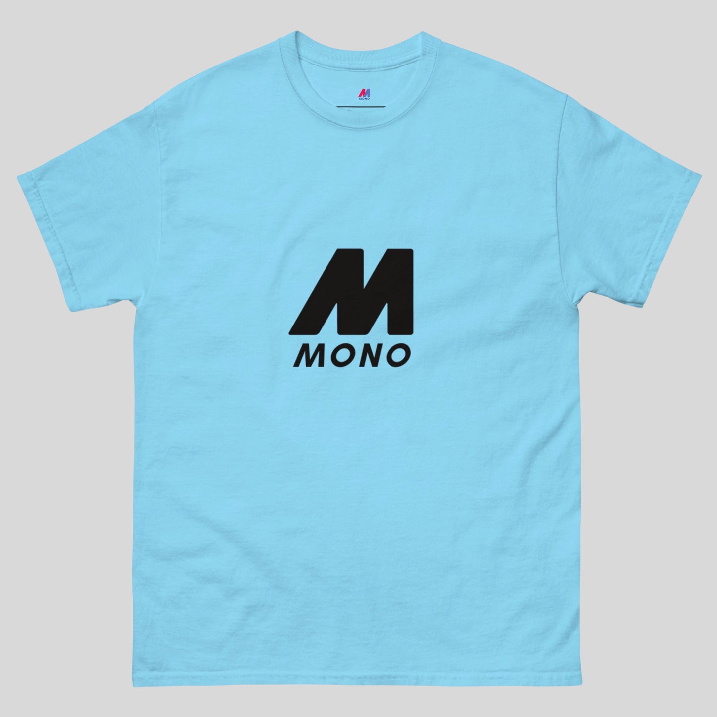 Mono Black T Men's - Sky Blue