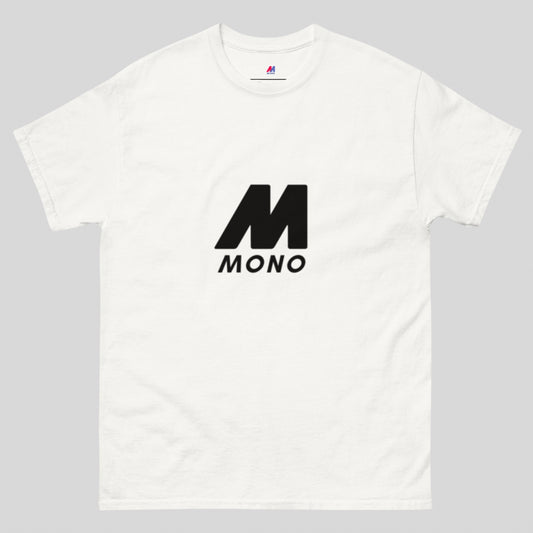 Mono Black T Men's - White