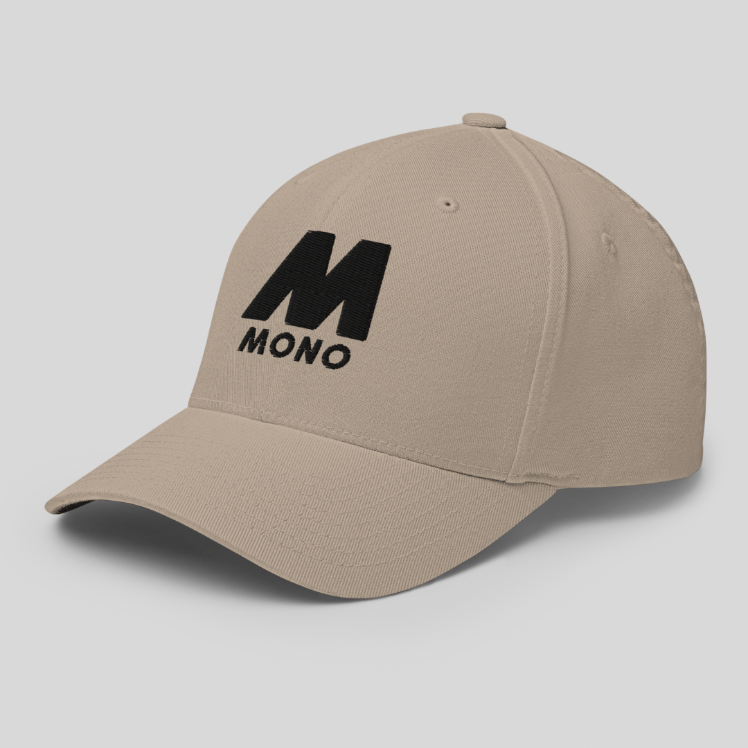 Mono Black structured Baseball cap - Khaki