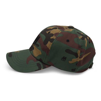 Mono Black Baseball Cap - Camo