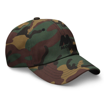 Mono Black Baseball Cap - Camo