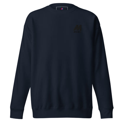 Mono Black Sweatshirt Women's - Navy